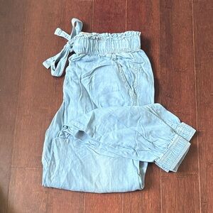 KNOX ROSE Chambray Pants